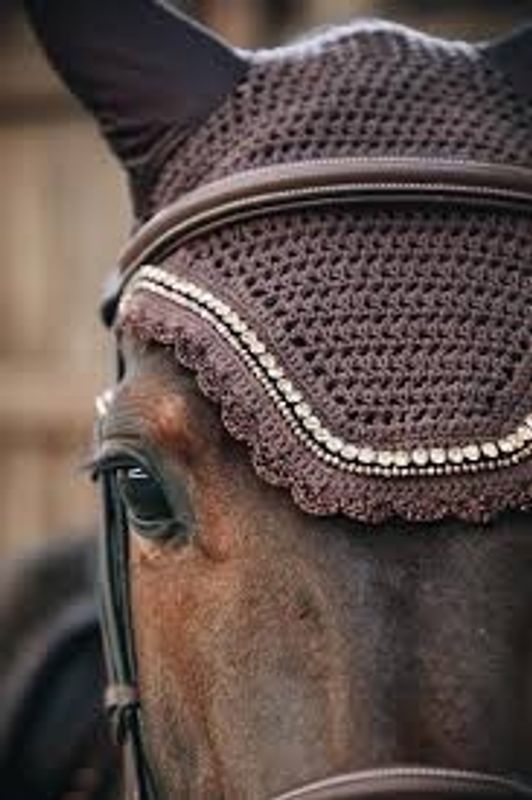 Kentucky Fly veil Wellington Glitter