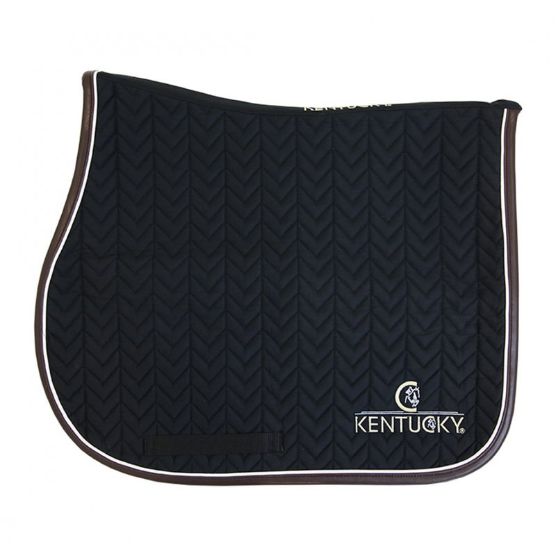 Kentucky Saddle Pad Fishbone Leather SJ