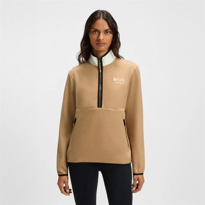 BOSS Fedora 1/2-zip genser til dame