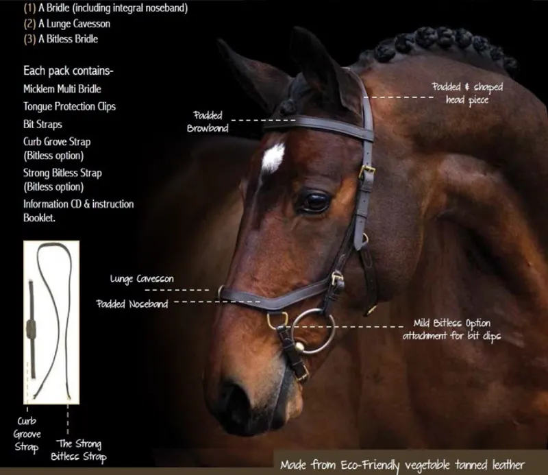 Horseware RAMBO MICKLEM MULTI BRIDLE 