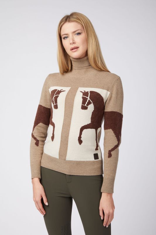 VESTRUM IXELLES WOMEN HIGH NECK SWEATER