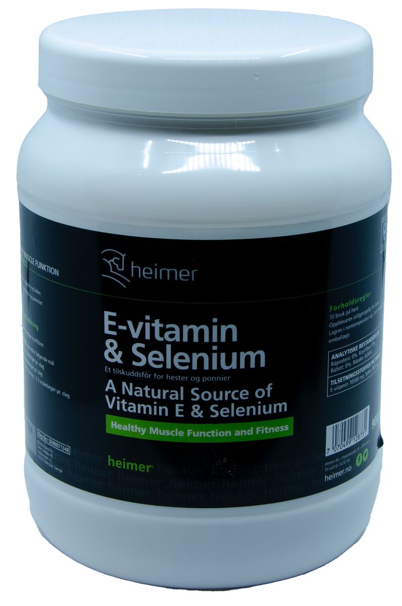 E-Vitamin & Selenium Heimer 900g