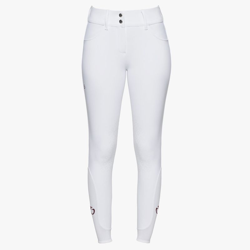Cavalleria Toscana Women's Jumping Breeches - White