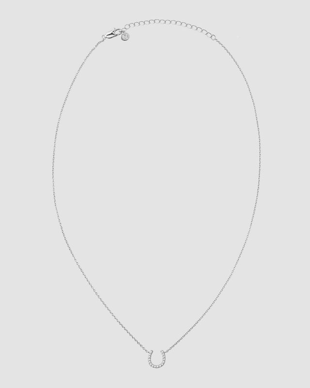 LILLY – Horseshoe Halskjede Silver