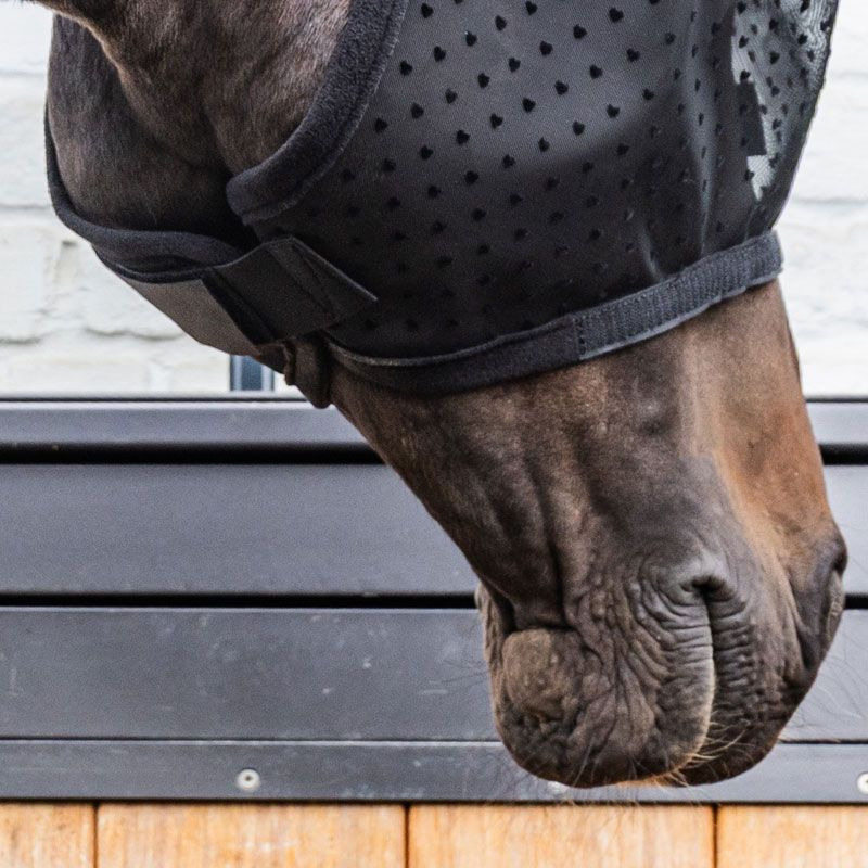 Kentucky Fly Mask Heart w/Ears And Nose 