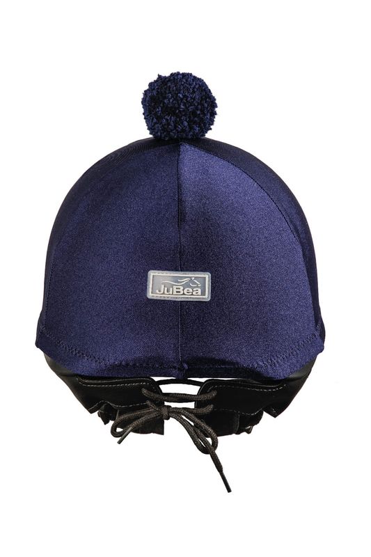 Race/Exercise Helmet Cover with Pom Pom