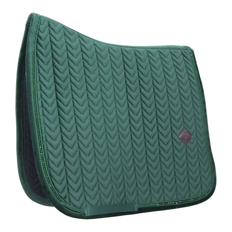 Kentucky Saddle Pad Velvet Pearls DR