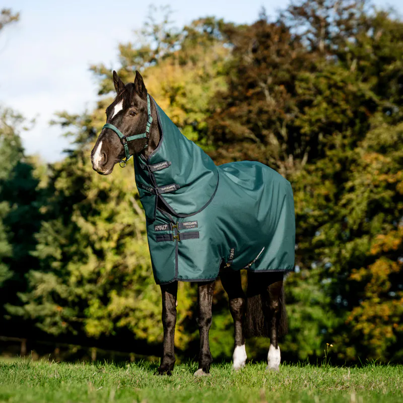 Horseware Amigo Ripstop 900D plus - 100g  - dynasty Green/Navy & Silver