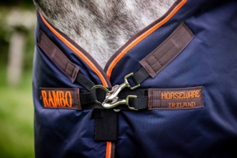 Rambo Original With Leg Arches Regndekken 100g Navy/Orange