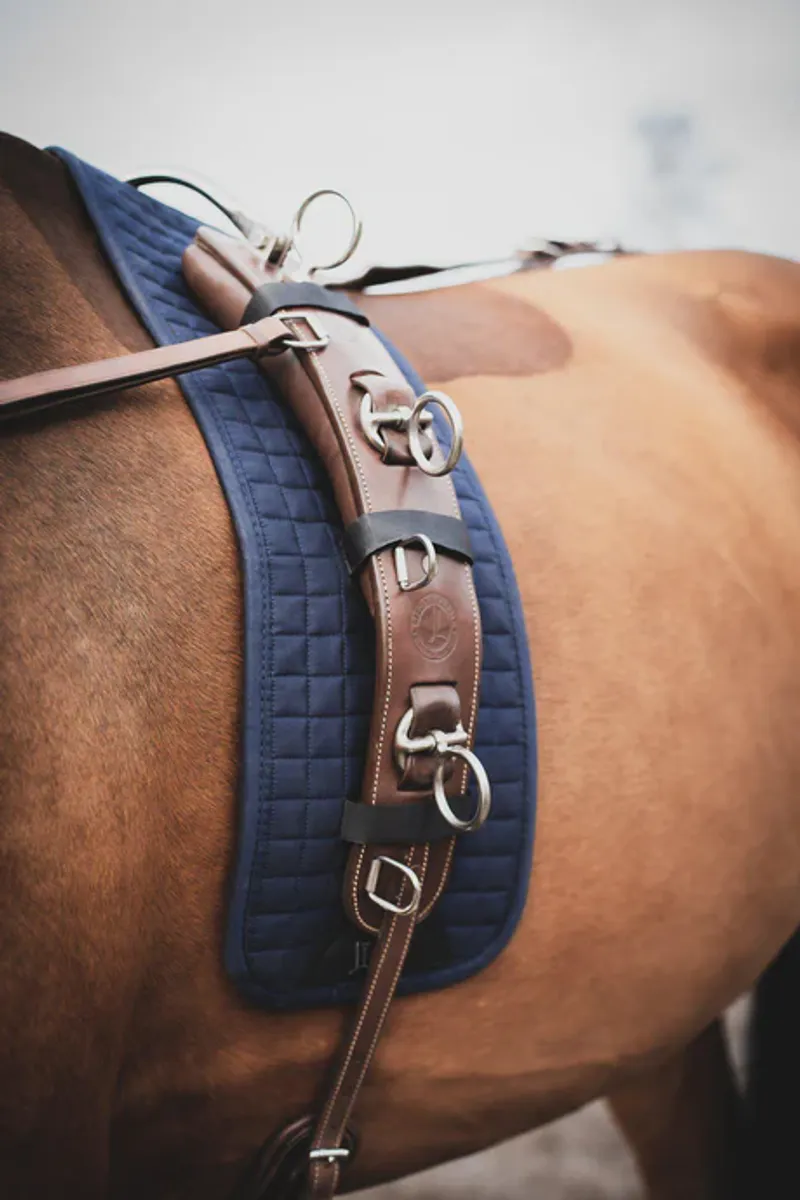 Longeringsgjord / tømmekjøringsgjord i lær